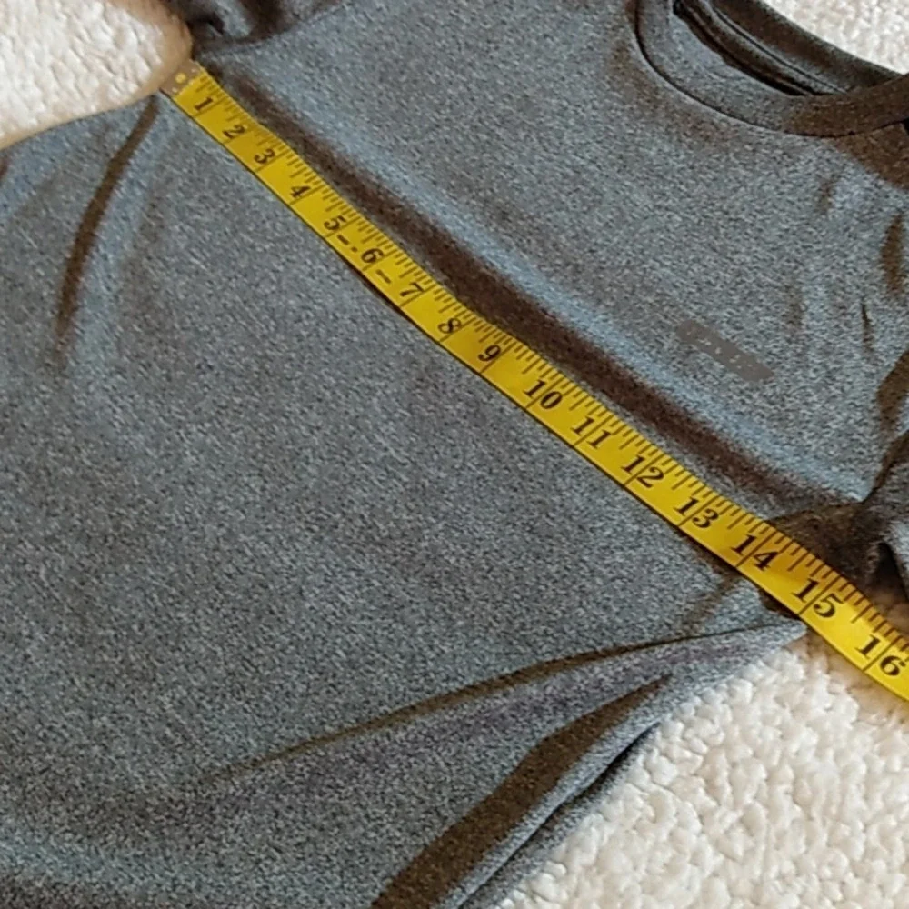 Hind Kids Boys Girls Gray Athletic T Shirt Short Sleeve Size M 10 12 Polyester‎ - Picture 6 of 6